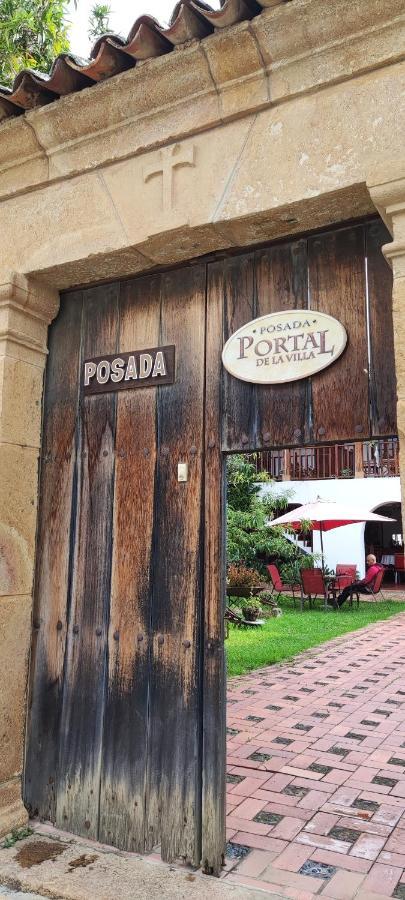 Posada Portal De La Villa Villa de Leyva Exteriör bild