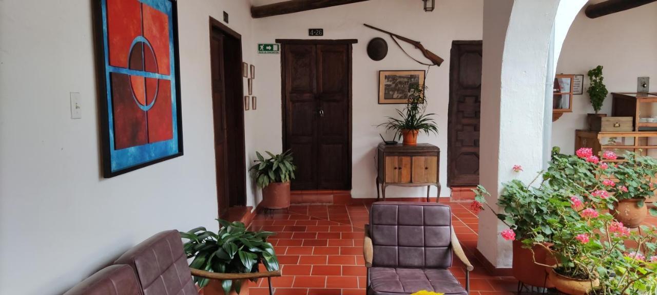Posada Portal De La Villa Villa de Leyva Exteriör bild