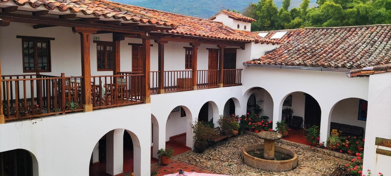 Posada Portal De La Villa Villa de Leyva Exteriör bild