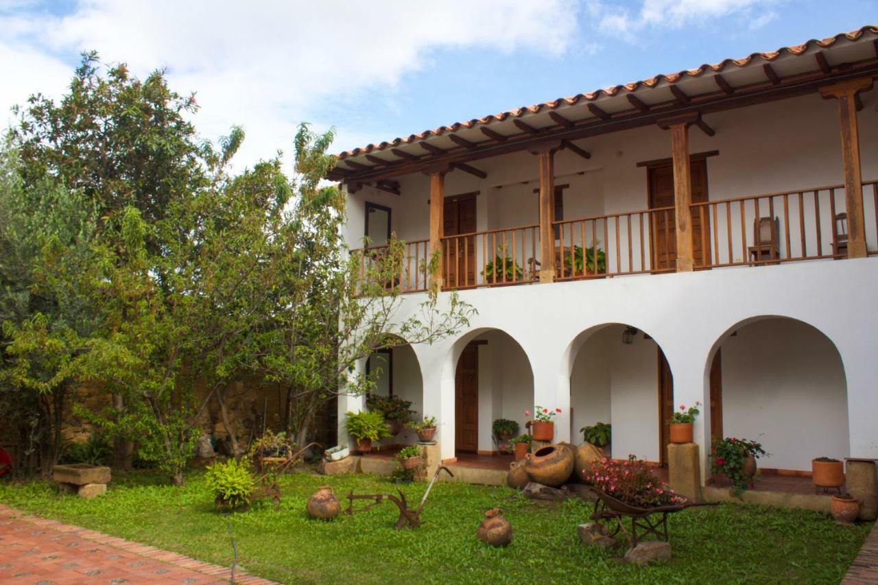 Posada Portal De La Villa Villa de Leyva Exteriör bild